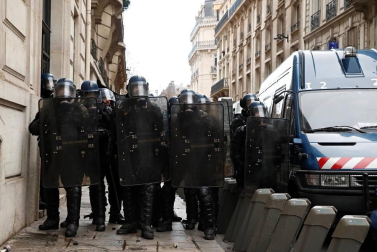 Este sábado, 8 de diciembre de 2018, los chalecos amarillos volvieron a manifestarse en París contra las políticas del presidente, Emmanuel Macron.