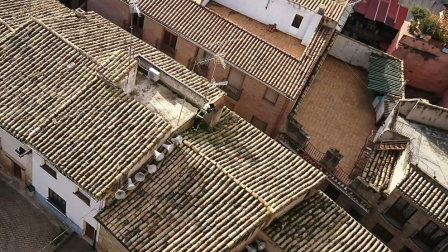 Una vivienda de la localidad de la Zona Media de Navarra sufrió un incendio este domingo, 9 de diciembre de 2018, que se quedó en un susto y que no causó heridos.
