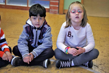 Alumnado del CP Azpilagaña