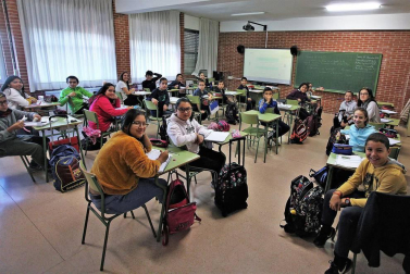 Alumnado del CP Azpilagaña