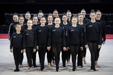 Fotos de los conjuntos que tomarán parte en el campeonato que se disputará entre el 14 y el 16 de diciembre en el Navarra Arena.
