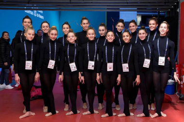 Fotos de los conjuntos que tomarán parte en el campeonato que se disputará entre el 14 y el 16 de diciembre en el Navarra Arena.