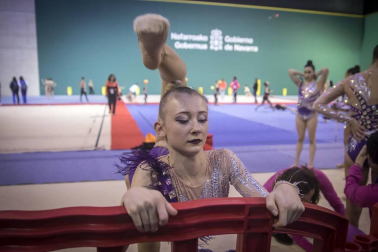 Los clubes se han exhibido en el primer pase en el Navarra Arena.