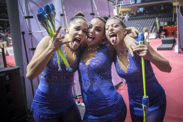 Los clubes se han exhibido en el primer pase en el Navarra Arena.