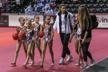 Los clubes se han exhibido en el primer pase en el Navarra Arena.