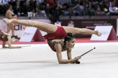 Los clubes se han exhibido en el primer pase en el Navarra Arena.