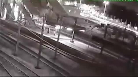 El trágico accidente de tren en Turquía captado por las cámaras de seguridad