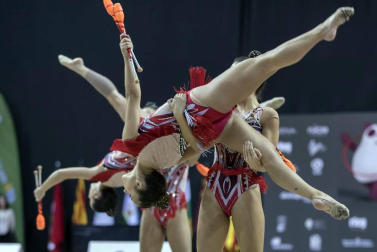 Los clubes se han exhibido en el segundo pase en el Navarra Arena que se celebró el sábado, 15 de diciembre.