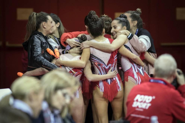 Los clubes se han exhibido en el segundo pase en el Navarra Arena que se celebró el sábado, 15 de diciembre.