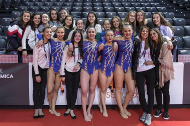 Los clubes se han exhibido en el segundo pase en el Navarra Arena que se celebró el sábado, 15 de diciembre.
