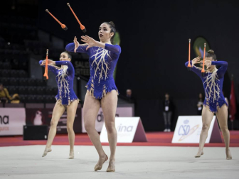 Los clubes se han exhibido en el segundo pase en el Navarra Arena que se celebró el sábado, 15 de diciembre.