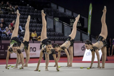 Los clubes se han exhibido en el segundo pase en el Navarra Arena que se celebró el sábado, 15 de diciembre.