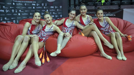 Los clubes se han exhibido en el segundo pase en el Navarra Arena que se celebró el sábado, 15 de diciembre.