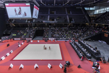 Los clubes se han exhibido en el segundo pase en el Navarra Arena que se celebró el sábado, 15 de diciembre.