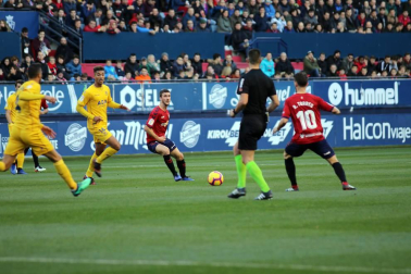 Imágenes del partido del Osasuna Alcorcón.