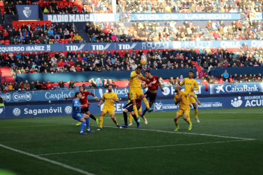 Imágenes del partido del Osasuna Alcorcón.