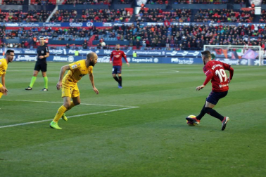 Imágenes del partido del Osasuna Alcorcón.