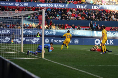 Imágenes del partido del Osasuna Alcorcón.
