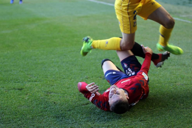 Imágenes del partido del Osasuna Alcorcón.