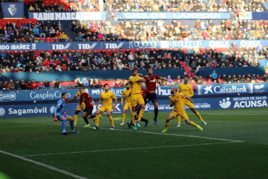 Imágenes del partido del Osasuna Alcorcón.