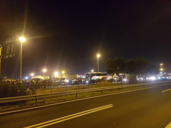 Fotos de la jornada de protestas en Barcelona por la celebración del Consejo de Ministros