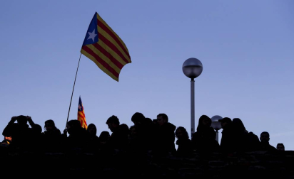 Fotos de la jornada de protestas en Barcelona por la celebración del Consejo de Ministros