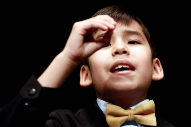 Fotos de los asistentes, disfraces y de los mejores momentos del sorteo de Lotería de Navidad 2018, celebrado en el Teatro Real de Madrid