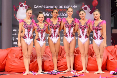 Equipos de Lagunak participantes en el Campeonato de España disputado en el Navarra Arena
