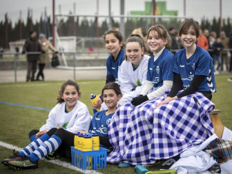 Encuentros disputados de la primera jornada del campeonato en las instalaciones de Tajonar.