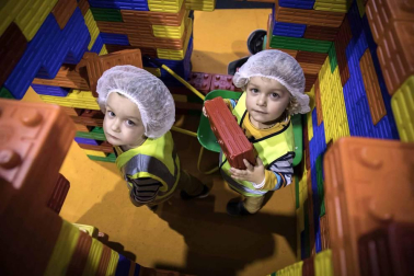Fotos del parque infantil de Navidad de Pamplona, Navipark