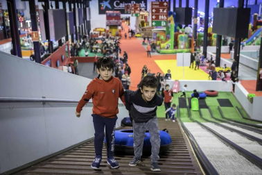 Fotos del parque infantil de Navidad de Pamplona, Navipark