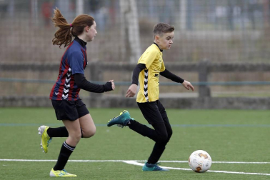 Encuentros disputados de la primera jornada del campeonato en las instalaciones de Tajonar.
