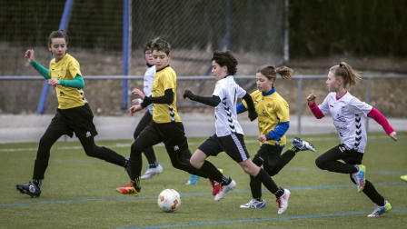 Encuentros disputados de la primera jornada del campeonato en las instalaciones de Tajonar.