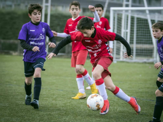 Encuentros disputados de la primera jornada del campeonato en las instalaciones de Tajonar.
