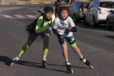 La prueba, organizada por el Club de Patinaje de la localidad, ha recaudado fondos para la Fundación Niños contra el Cáncer de la CUN
