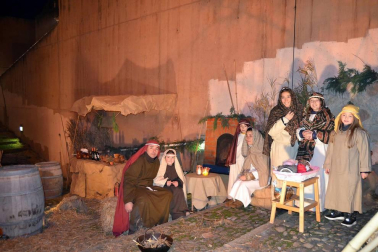 Todas las fotos del belén viviente de San Adrián 2018