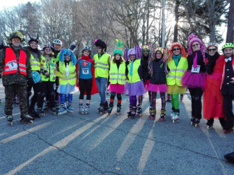 Carrera de patinaje para despedir 2018