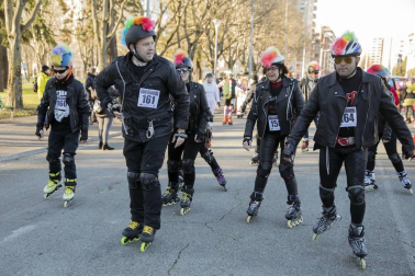 Carrera de patinaje para despedir 2018
