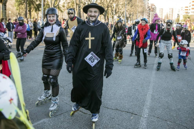 Carrera de patinaje para despedir 2018