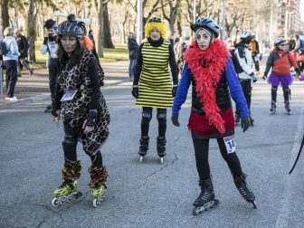 Carrera de patinaje para despedir 2018