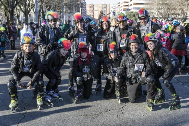 Carrera de patinaje para despedir 2018