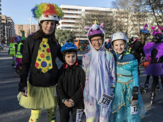 Carrera de patinaje para despedir 2018