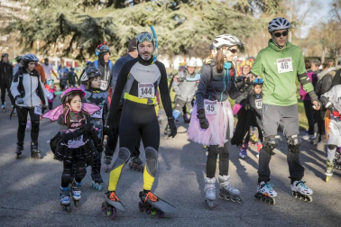 Carrera de patinaje para despedir 2018
