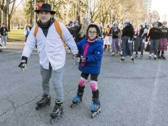 Carrera de patinaje para despedir 2018