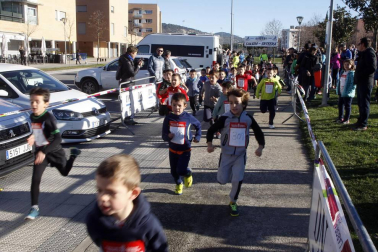 Fotos de la carrera de San Silvestre en Buztintxuri