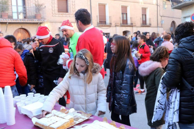 Varias localidades de la Ribera como Cortes, Buñuel, Fustiñana, Cascante o Arguedas despidieron el año corriendo una San Silvestre