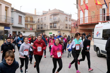 Varias localidades de la Ribera como Cortes, Buñuel, Fustiñana, Cascante o Arguedas despidieron el año corriendo una San Silvestre