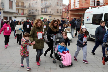 Varias localidades de la Ribera como Cortes, Buñuel, Fustiñana, Cascante o Arguedas despidieron el año corriendo una San Silvestre