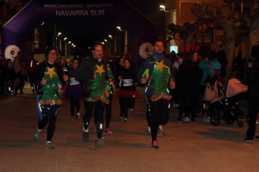 Varias localidades de la Ribera como Cortes, Buñuel, Fustiñana, Cascante o Arguedas despidieron el año corriendo una San Silvestre