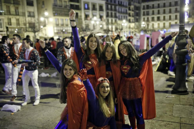 Pamplona vuelve a recibir el año disfrazada